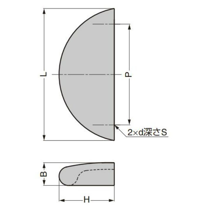 ランプ印 取手 RD型 RD-55CR