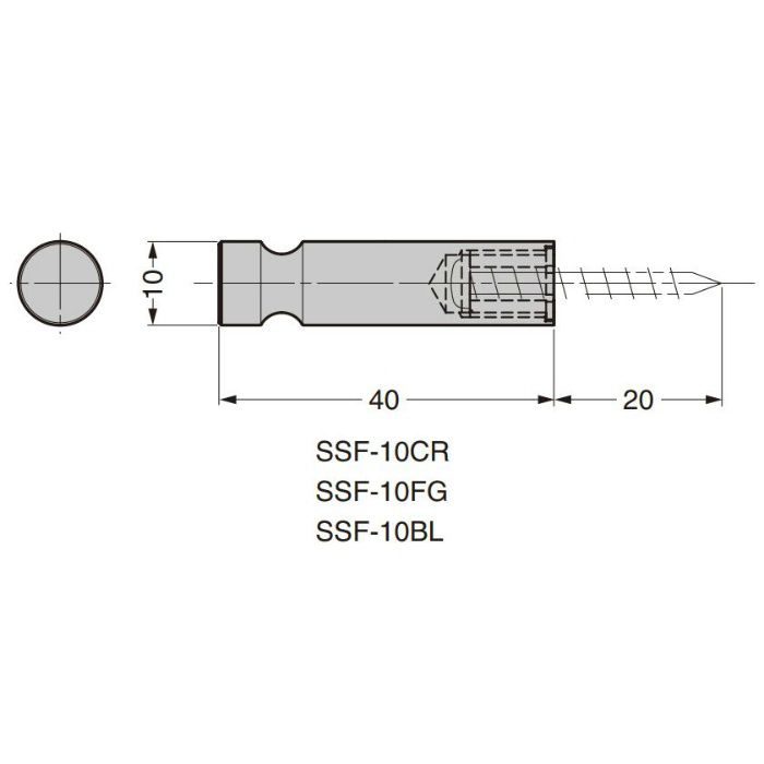 ランプ印 シューシャインペーパーフック SSF-10型 SSF-10CR