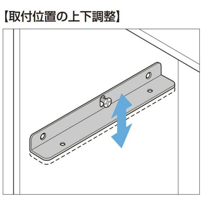 ランプ印 ステンレス鋼製棚受アングル SSA型 SSA-100H