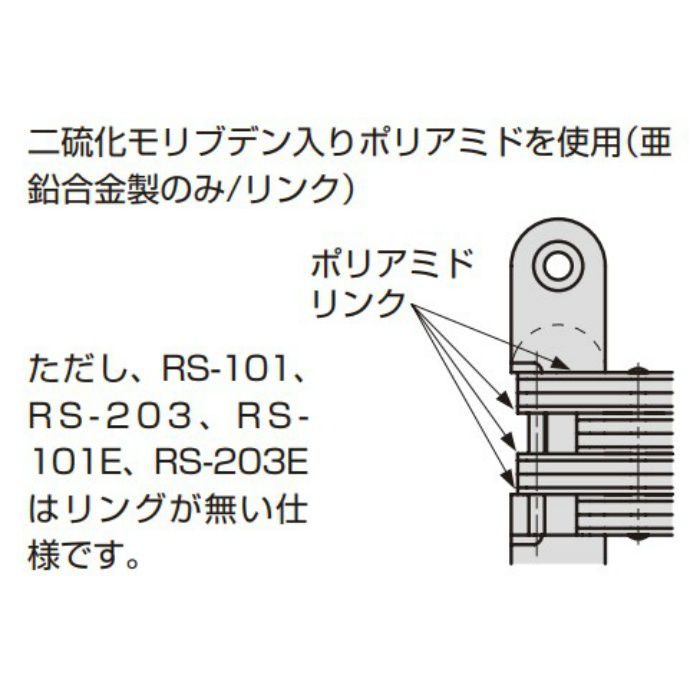 ルーター用隠し丁番 RS型 亜鉛合金製 RS-100