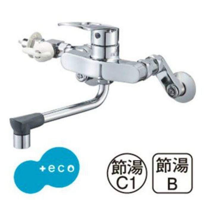 K17111EDK-13 シングル分岐混合栓（寒冷地用）【壁付】
