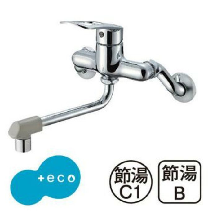 SANEI シングル混合栓 K1700ED-4UR-13 K1700ED-4UR-13 シングル混合栓【壁付】 SANEI【アウンワークス通販】