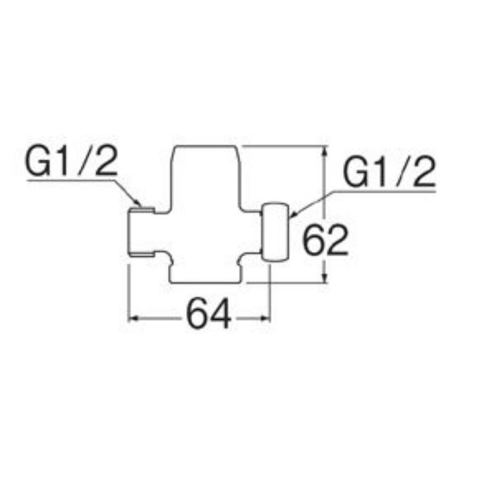 V7110-1-13 ミニ減圧弁 止水栓用