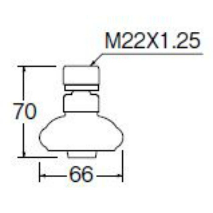 PM253-13 キッチンシャワー 首振り 節水