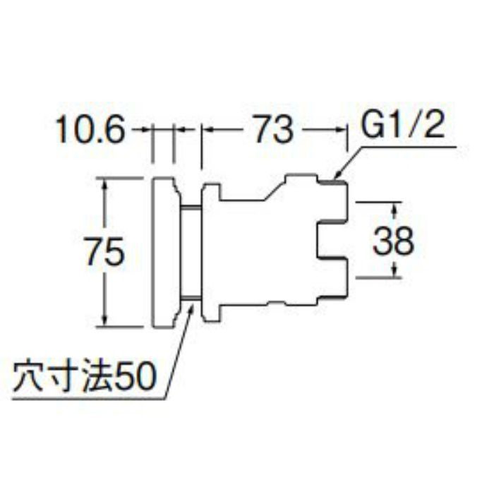 T412-40-13 一口循環接続金具