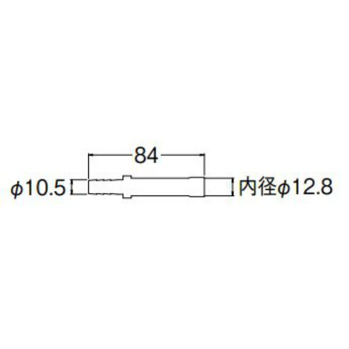 【入荷待ち】T421-5S-10AX12.7 ペア樹脂管銅管金具セット