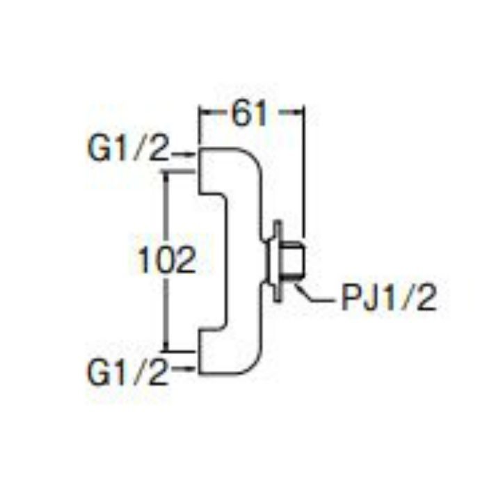 JB13A-13 二又ソケット SANEI【アウンワークス通販】