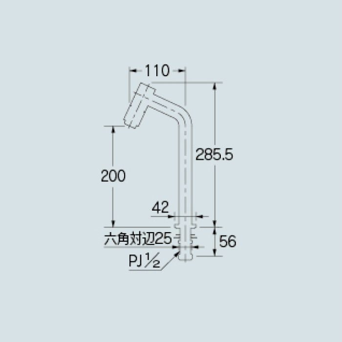 721-206-13 洗面水栓 立水栓(トール) カクダイ【アウンワークス通販】