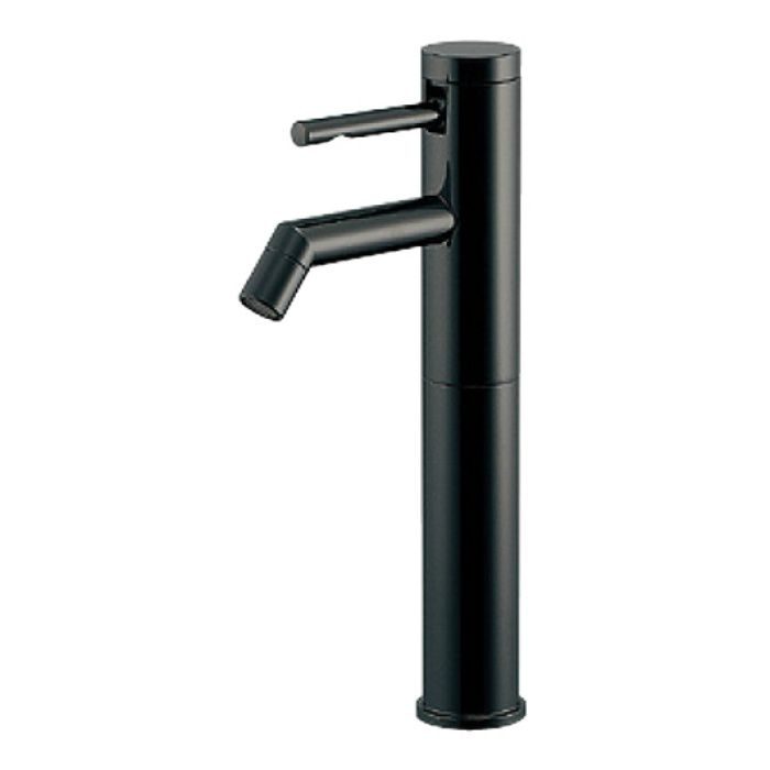 716-271-D 洗面水栓 シングルレバー立水栓(ミドル) ブラック