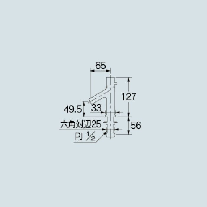 716-827-D 洗面水栓 立水栓 ブラック カクダイ【アウンワークス通販】