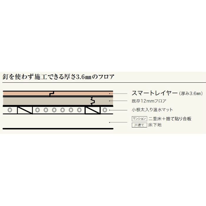 ULHS503 アネックス STスマートレイヤー メイプル柄 1Pタイプ151.5mm