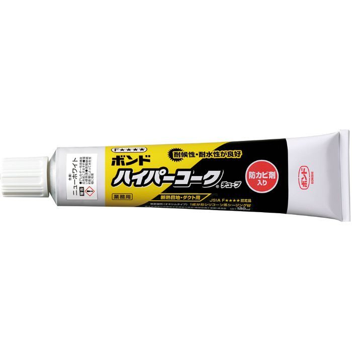 ボンド ハイパーコークチューブ ニューホワイト 180ml 10本入