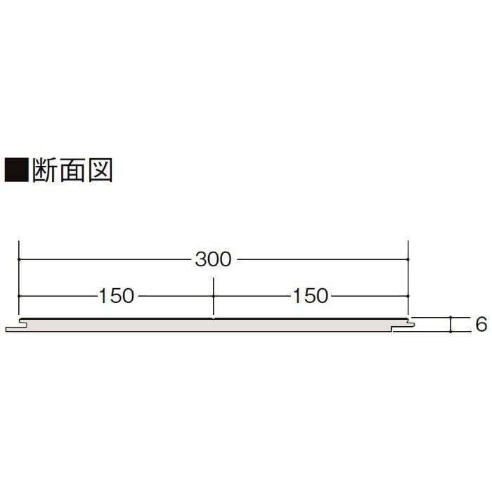 LZYWRW6BJ ハーモニアスリフォーム6(床暖房非対応) 木目タイプ[150] クリエアイボリー/クリエホワイト ウォルナット柄 横溝あり