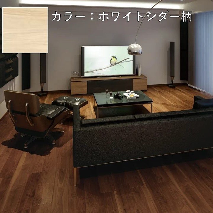 ダイケン　ハピアオトユカ45Ⅱ直張り　147幅　ネオホワイト　6箱まとめて イエリアオトユカ45 スタンダード(147幅タイプ) - フローリング