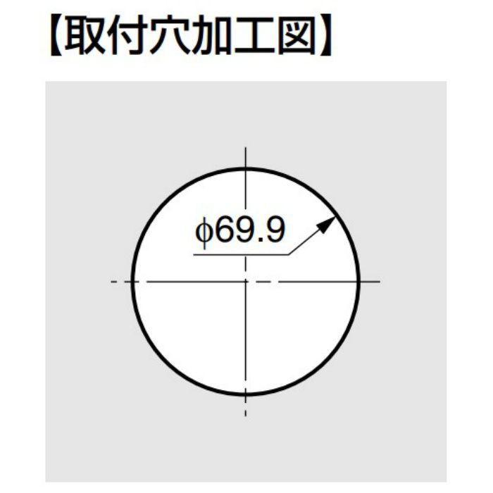 配線孔キャップ SS3A型 ウォルナットブラウン SS3A-91BR