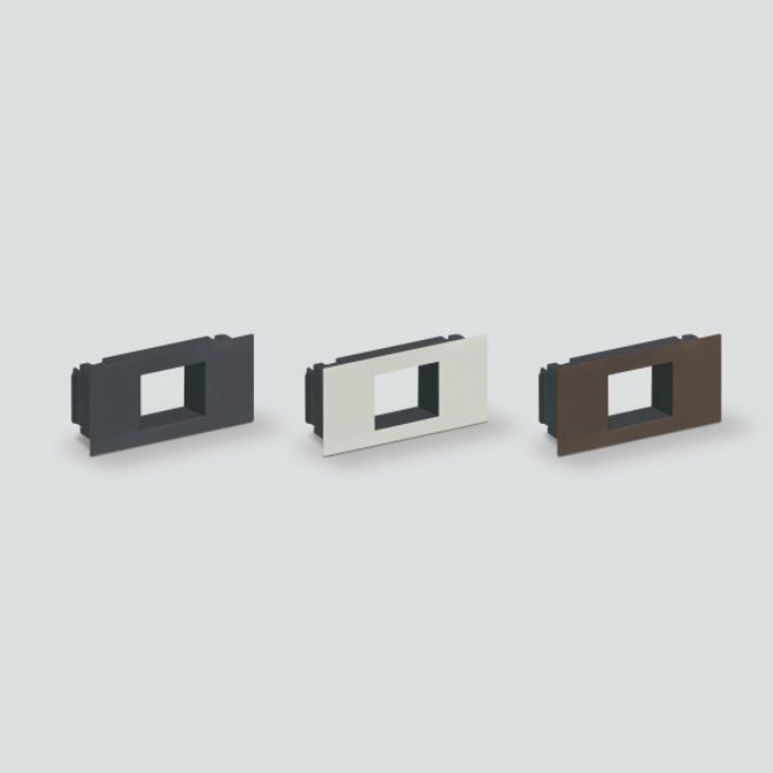 ランプ印 空気孔用コンセント取付ブラケット APK-K-DM1型 APK-K型用 ホワイト APK-K-ＤＭ1-WT