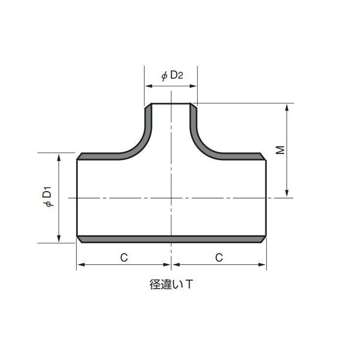 シロSGPRT 白 SGP 異径チーズ 150AX125A 淡路マテリア【アウンワークス