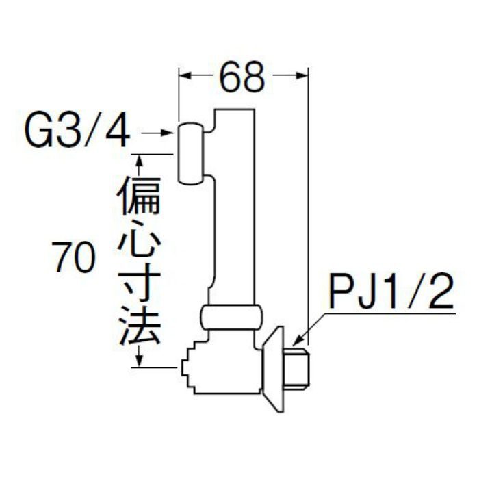 U3-9X-70 延長偏心管
