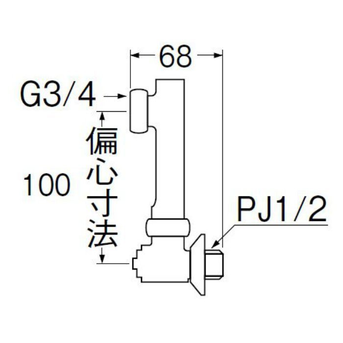 U3-9X-100 延長偏心管