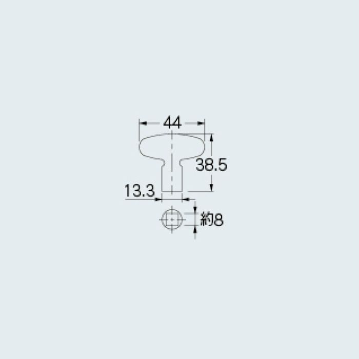 790-706 水栓本体部品 共用栓カギ