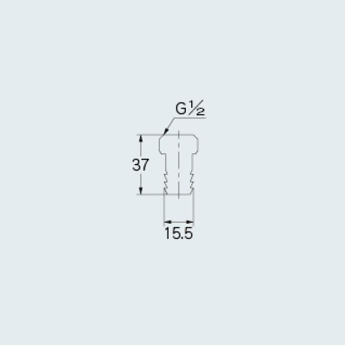 764-002 水栓先端部品 ユニオンタケノコ 13