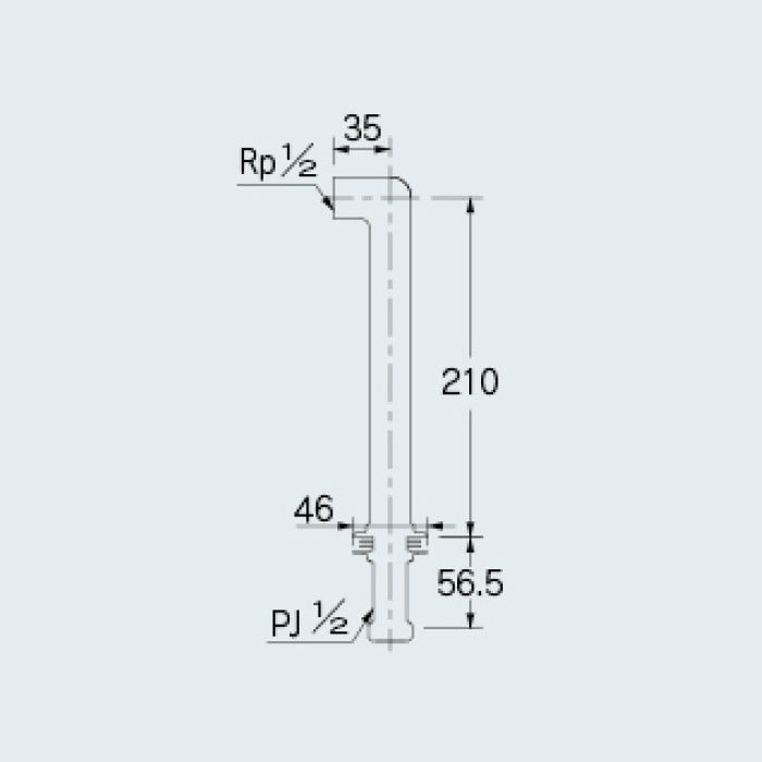 104-105 一般水栓 水栓取付脚(トール)
