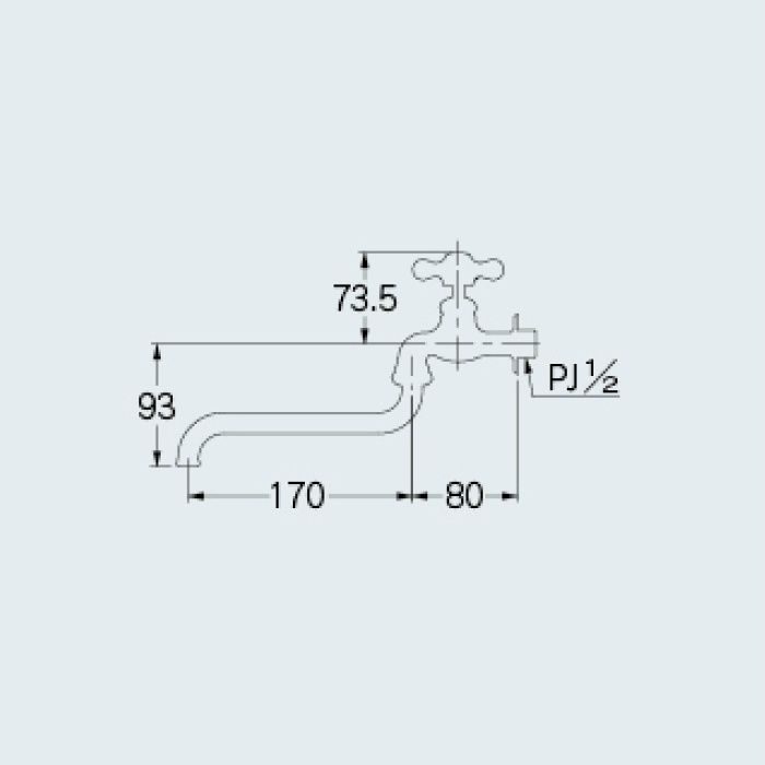 入荷待ち】706-016-13 一般水栓 カラー自在水栓 マットブラック