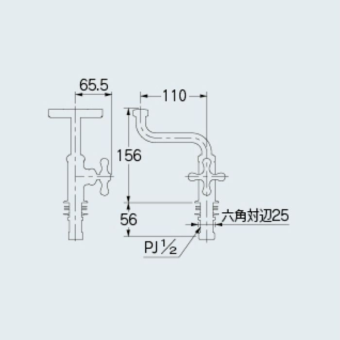 ファッション 710-068-13 立形洗眼水栓//カバン カクダイ 水栓金具 立