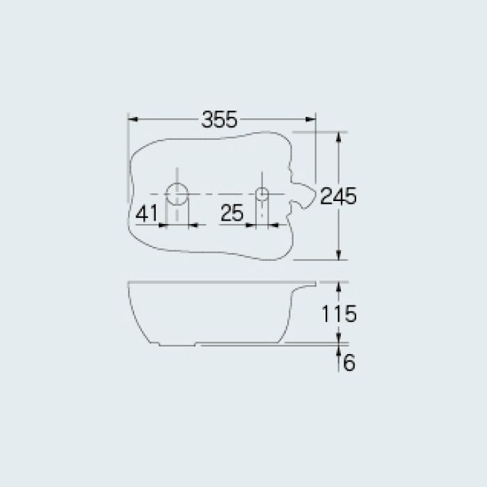 493-157-Y アイキャッチ手洗器 国産パプリカ イエロー