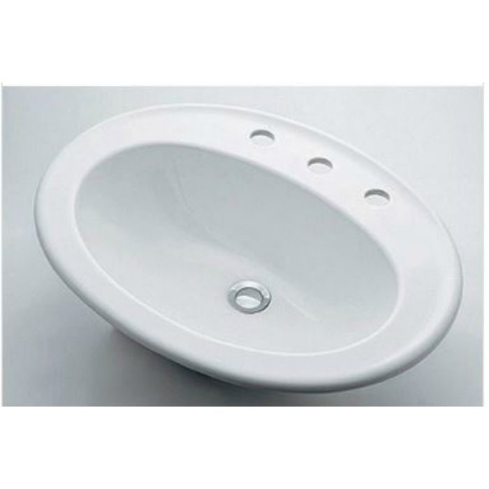 #DU-0472620030 カウンター設置タイプ 丸型洗面器(3ホール)