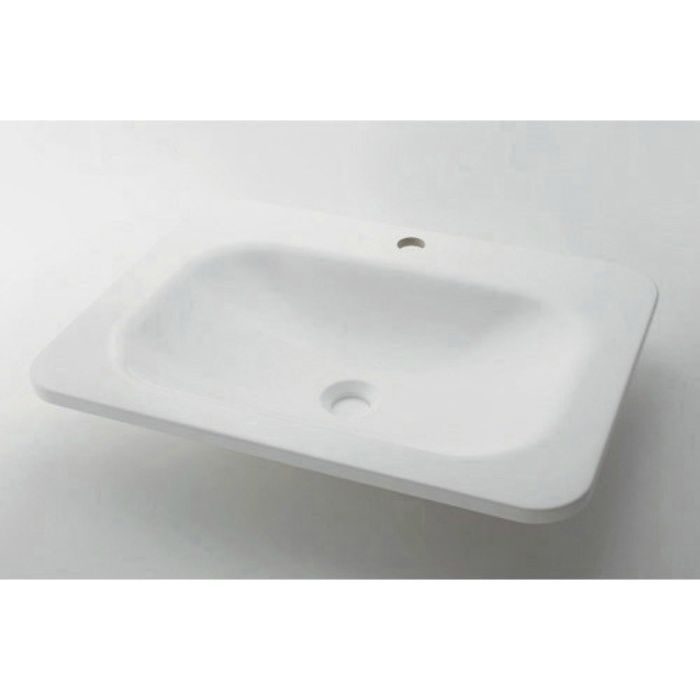 #MR-493220W カウンター設置タイプ 角型洗面器 ホワイト