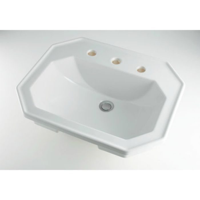 #DU-0476580030 カウンター設置タイプ 角型洗面器(3ホール)