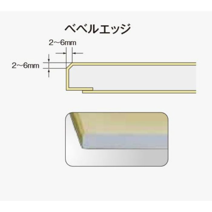 強化ボード タイプX 21mm 2X6版 ベベルエッジ