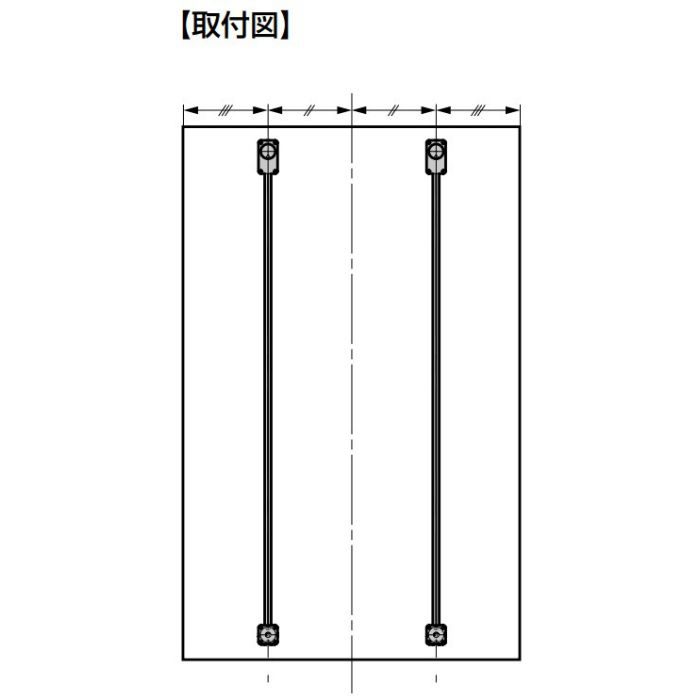 反り止め金具 OMMATN203型 中型タイプ 開き戸用 OMMATN203204025CNF