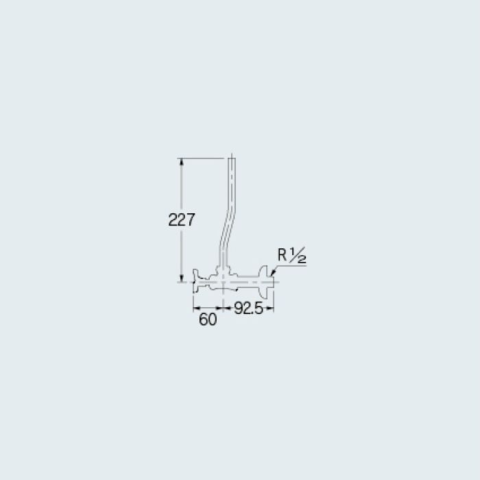 705-711-13 止水栓 アングル形止水栓 ピンクゴールド