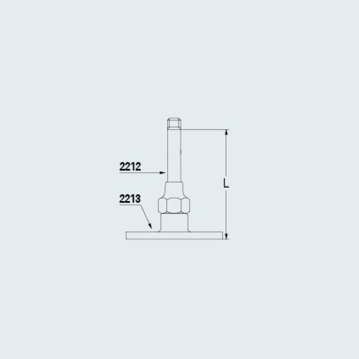 2212-70 止水栓 支持棒