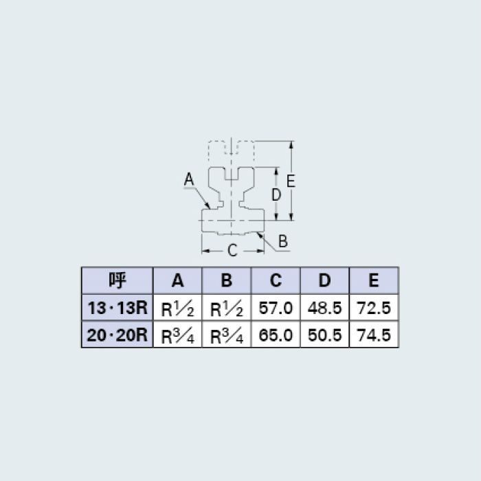 650-010-13R バルブ ボールバルブ(RoHS)