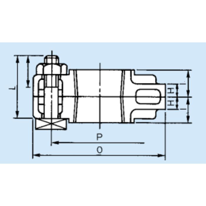 F 白継手(SGP) 組フランジ 20A