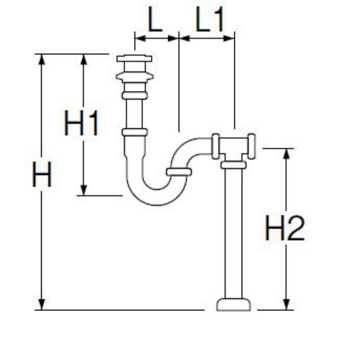 H7010-32 S・P兼用トラップ SANEI【アウンワークス通販】