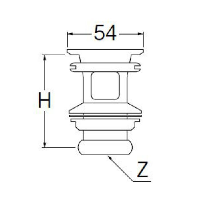 PH33-25 横穴排水栓