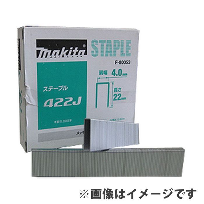 マキタ ステープル 410J （小箱） 4mm×10mm 普通石膏ボード・岩綿吸音板・木用