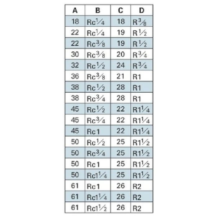 6167-40X20 配管継手 砲金ブッシング 40×20
