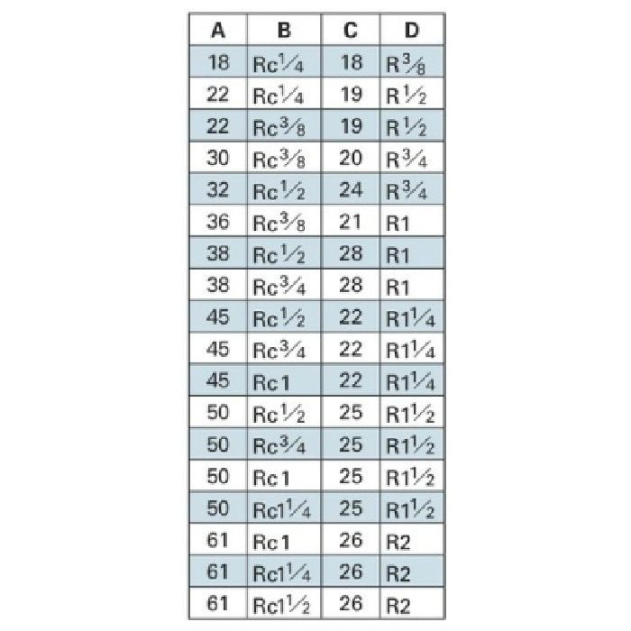 6167-40X30 配管継手 砲金ブッシング 40×30