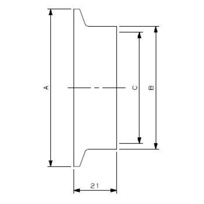 690-03-CXK 工場設備継手 異径ヘルール 1.5S×10A