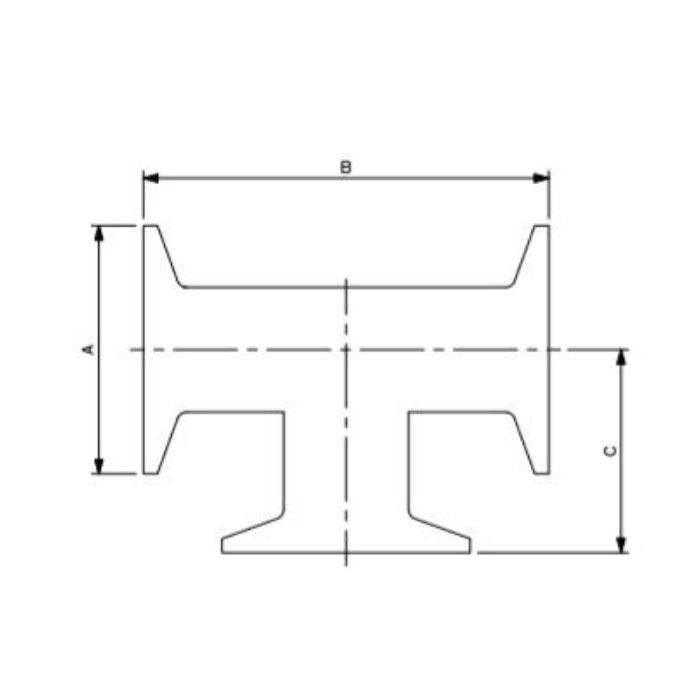 691-07-F 工場設備継手 ヘルールチーズ 3S