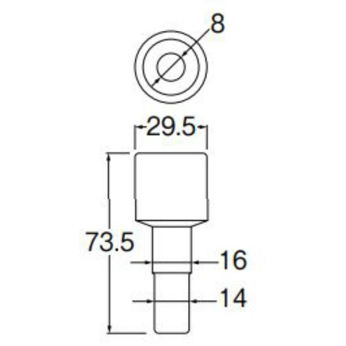 PR871-1 ドレンホースクリーナーソケット