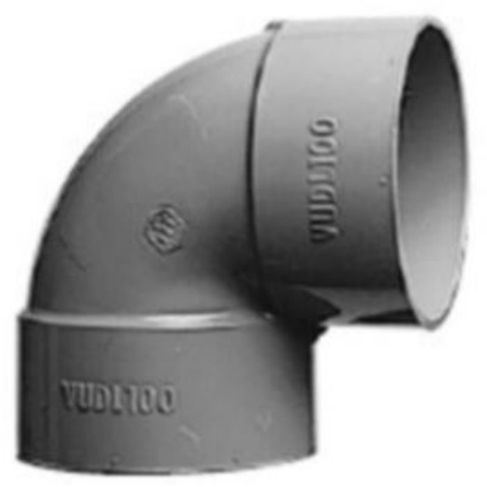 VU-DL DV・VU継手 PVC 90°エルボ 75×50