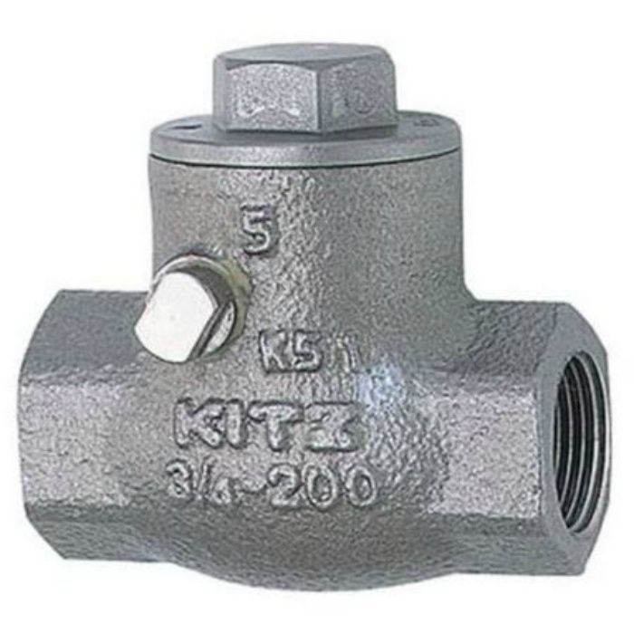 2021人気特価 キッツ KITZ 青銅製 スイングキャッチバルブ 10K
