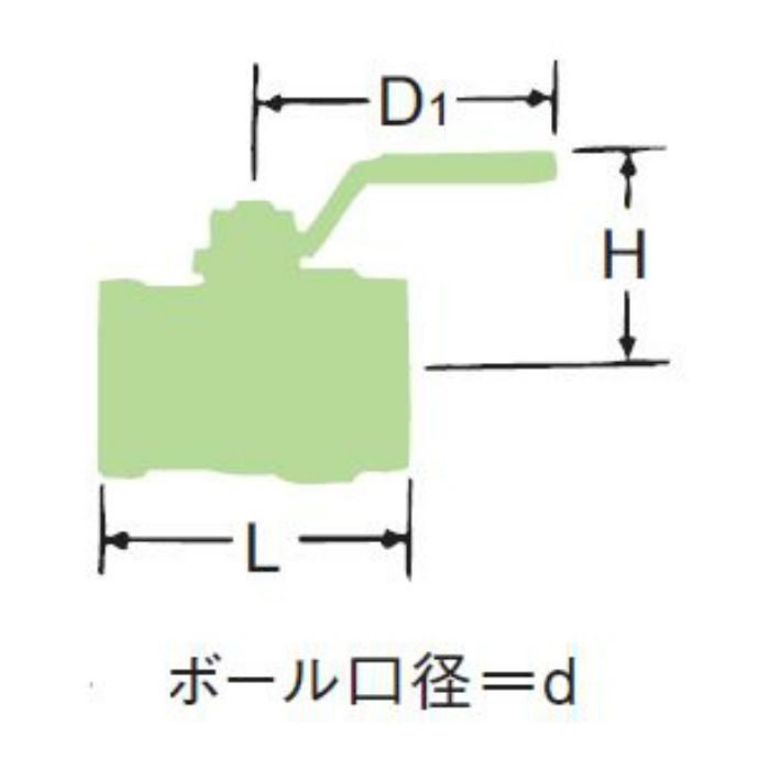 LBX-SK-N 無鉛くん青銅コアボール弁【水協品】 20A