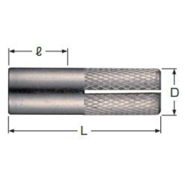 A10784 ステンAアンカー (SCTタイプ) めねじ形 内部コーン打込み式 SCT